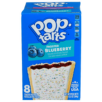 Pop-Tarts Blueberry Frosted Toaster Pastries - 1.688 Ounce - 8 Count
