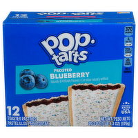 Pop-Tarts Blueberry Frosted Toaster Pastries - 1.692 Ounce - 12 Count