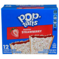 Pop-Tarts Strawberry Frosted Toaster Pastries - 1.692 Ounce - 12 Count