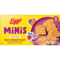 Eggo Minis Berry Blast Toast Frozen Waffle Bites - 10.75 Ounce