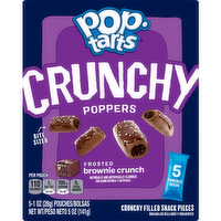 Pop-Tarts Crunchy Poppers Frosted Brownie Crunch - 5 Ounce