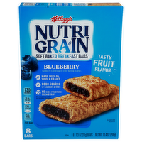 Kellogg's Nutri Grain Blueberry Soft Baked Breakfast Bars - 1.3 Ounce - 8 Count