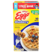 Kellogg's Eggo Blueberry Waffles - 1.23 Ounce - 10 Count