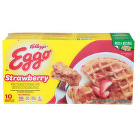 Kellogg's Eggo Strawberry Waffles - 1.23 Ounce - 10 Count