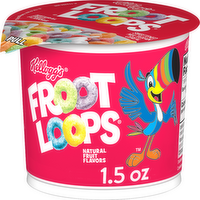 KELLOGG's Froot Loops Cereal In A Cup - 1.25 Ounce - 2 Count