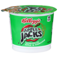 Kellogg's Apple Jacks Apple & Cinnamon Sweetened Cereal & Cinnamon - 1.5 Ounce