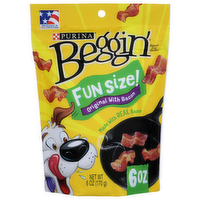 Purina Beggin' Brand Original With Bacon Dog Treat - 6 Ounce