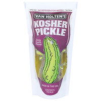 VAN HOLTEN'S Jumbo Kosher Pickle With a Garlic Flavor - 1 Count