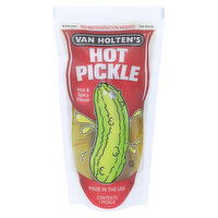 VAN HOLTEN'S Jumbo Pickle With a Hot And Spicy Flavor - 1 Count