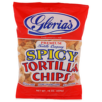 Gloria's Premium Tortilla Company Spicy Chips - 16 Ounce