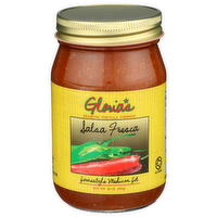 Gloria's Premium Tortilla Company Homestyle Medium Hot Salsa Fresca - 16 Ounce