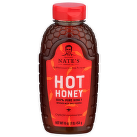 Nature Nate's Honey Co. Chili Infused Hot - 16 Ounce
