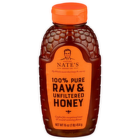 Nature Nate's Honey Co. Nates Classic Raw And Unfiltered - 16 Ounce