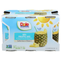 Dole Pineapple Juice - 6 Fluid Ounce - 6 Count