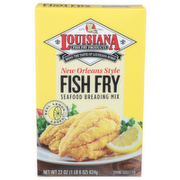 Louisiana Fish Fry New Orleans Style Seafood Breading Mix - 22 Ounce