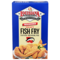 Louisiana Fish Fry Seasoned Crispy Seafood Breading Mix - 22 Ounce