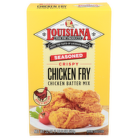 Louisiana Fish Fry Spicy Recipe Seasoned Crispy Chicken Batter Mix - 22 Ounce