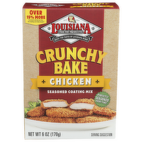 Louisiana Fish Fry Ssnng Crunchy Bake Chkn - 6 Ounce