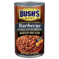 Bush's Best Canned Beans Barbecue Baked - 28 Ounce