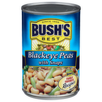 Bush's Best Canned Beans With Snaps Blackeye Peas - 15.8 Ounce