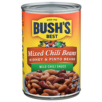 Bush's Mild Chili Sauce Mixed Beans Kidney & Pinto - 15.5 Ounce