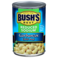 Bush's Best Canned Beans Reduced Sodium Garbanzos Chick Peas - 16 Ounce