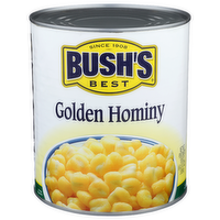 Bush's Best Canned Vegetables Golden Hominy - 108 Ounce