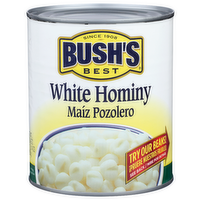 Bush's Best Canned Vegetables White Hominy - 30 Ounce