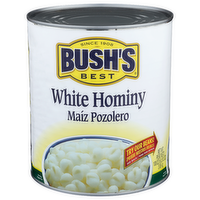 Bush's Best Canned Vegetables White Hominy - 108 Ounce