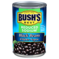 Bush's Best Canned Beans Reduced Sodium Black - 15 Ounce