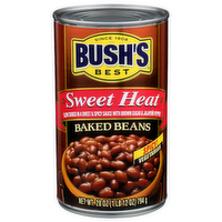 Bush's Best Canned Beans Spicy! Sweet Heat Baked - 28 Ounce