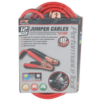 Performance Tool 150 Amp 10 Gauge Jumper Cables - 12 Foot