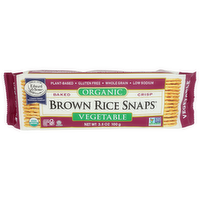 EDWARD & SONS Vegetable Baked Cracker - 3.5 Ounce - 1 Count