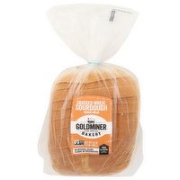 Goldminer Warm Wheat Cracked Sandwich Loaf Sourdough Square Bread, , Bag - 24 Ounce