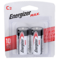 Energizer Max Alkaline Batteries - 2 Count
