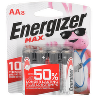 Energizer Aa8 1,5v Max Alkaline Batteries - 8 Count