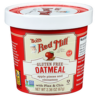 Bob's Red Mill Apple Pieces And Cinnamon Gluten Free Oatmeal - 2.36 Ounce