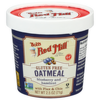 Bob's Red Mill Blueberry And Hazelnut Oatmeal - 2.5 Ounce