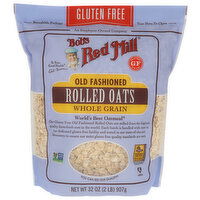 BOB'S RED MILL Oats Gluten Free, Old Fashioned Rolled - 32 Ounce