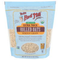 BOB's Red Mill Oats Organic Extra Thick Rolled - 32 Ounce - 1 Count