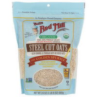 BOB's Red Mill Organic Steel Cut Oats - 24 Ounce