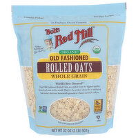 Bob's Red Mill Organic Old Fashioned Rolled Oats - 32 Ounce
