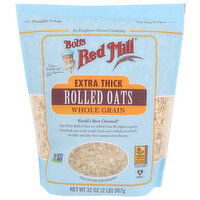 Bob's Red Mill Oats Extra Thick Rolled - 32 Ounce