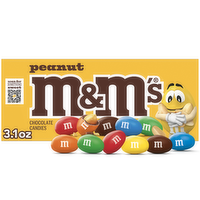M&M's Theater Box Peanut Milk Chocolate Candy - 3.1 Ounce