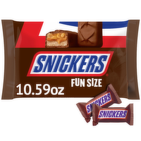 Snickers Original Chocolate Candy Bars, Fun Size, Bag - 10.59 Ounce