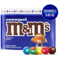 M&M's Sharing Size Caramel Milk Chocolate Candy - 9.05 Ounce