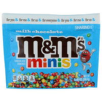M&M'SMinis Milk Chocolate Candy Resealable Bag - 9.4 Ounce