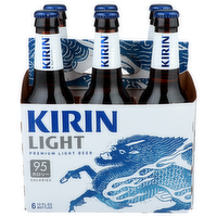 Kirin Light Premium Beer - 12 Fluid Ounce - 6 Count