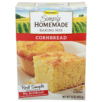 Fleischmann's Cornbread Simply Homemade Baking Mix - 0.938 Ounce - 16 Count