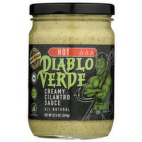 Diablo Verde Sauce Cilantro Hot - 12.5 Ounce